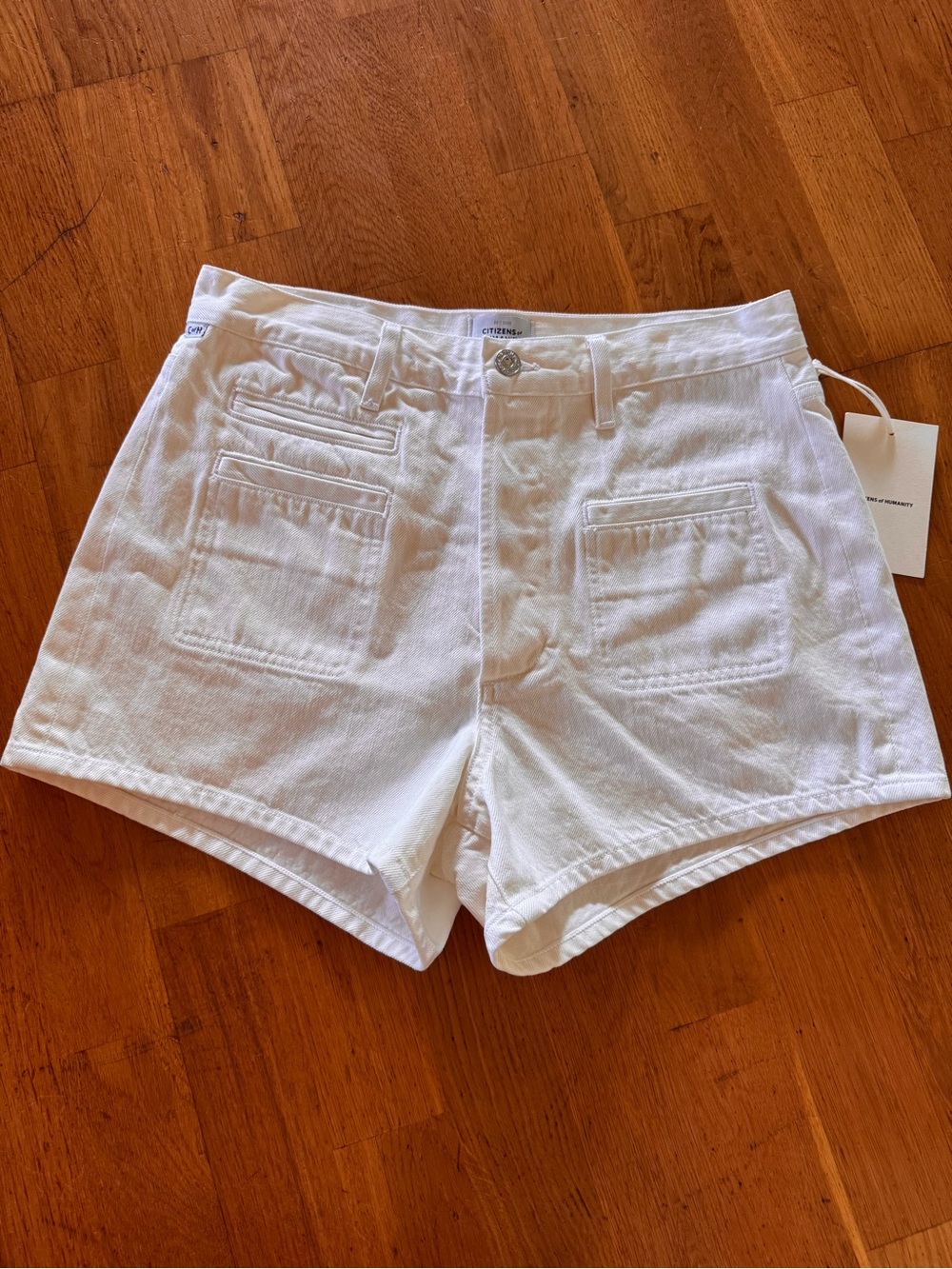 CITIZENS OF HUMANITY MARLOW WELT POCKET SHORT IN PASHMINA SIZE 27 NWT